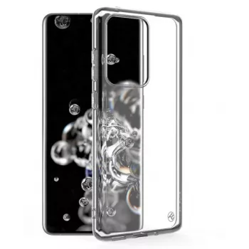 Silikónové puzdro na smartphone Tellur pre Samsung S20 Ultra, transparentné
