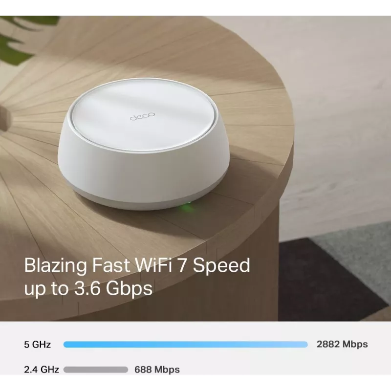 TP-Link Deco BE22 Dualband (2,4 GHz / 5 GHz) Wi-Fi 7 (802.11be) biela 2 kusy