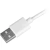 Sharkoon USB adaptérový kábel USB 2.0 A na USB‑C 1 m biely