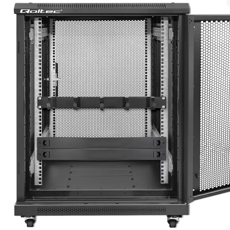 Káblový manažér QOLTEC 54515 1U pre 19-palcové racky
