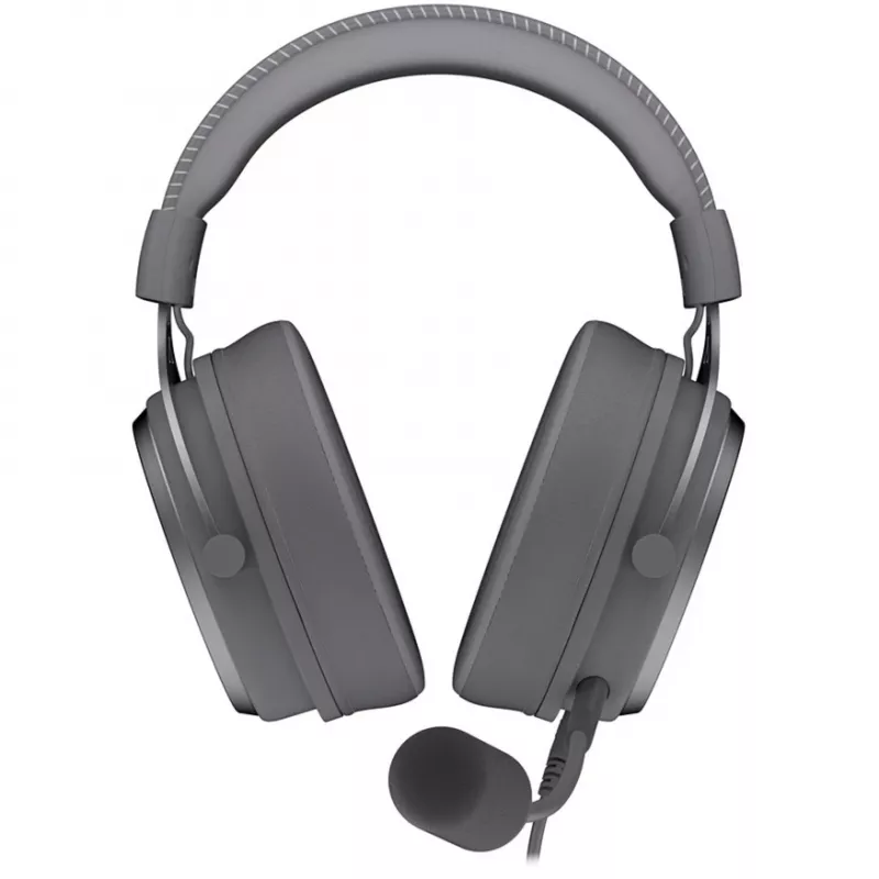 VIRO Plus USB Alt Gray, herný headset tmavosivý, USB-A, 3,5-mm jack, 7.1-USB zvuková karta