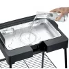 Elektrický gril Severin PG 8568 2200 W čierna obdĺžniková varná plocha