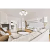 Activejet závesné svietidlo AJE-EMILY 3P GOLD E27 3x40W