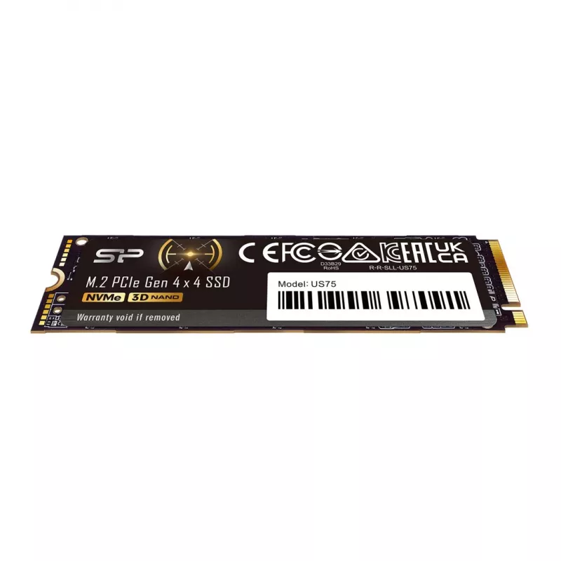 SSD M.2 2280 2 TB Silicon Power US75 PCIe 4.0 NVMe, čítanie 7000 MB/s, zápis 6000 MB/s