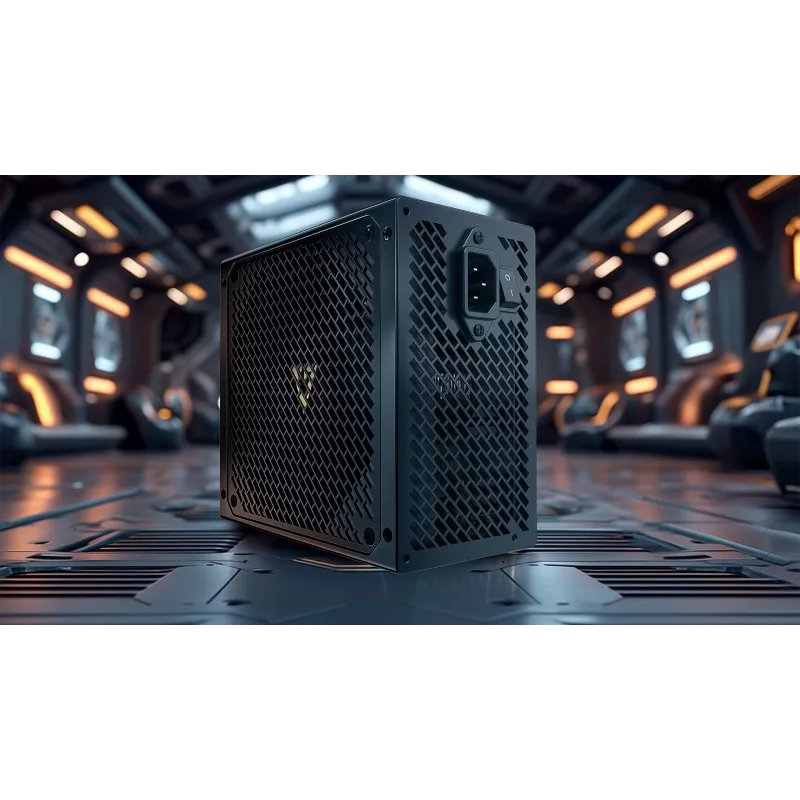 Napájací zdroj MODECOM VOLCANO HEX GOLD 750W, 80 PLUS Gold, ATX 3.1, modulárny, 14 cm ventilátor