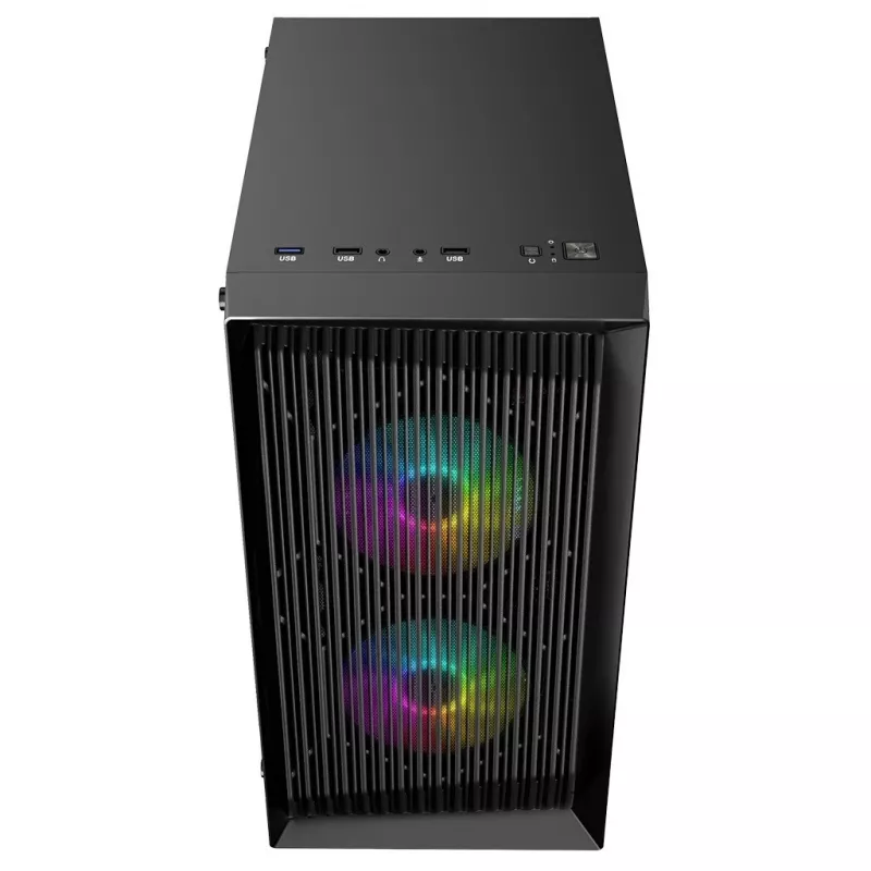 Počítačová skriňa Logic Concept Atos AM-ATOS-10-0000000-0002 ATX čierna
