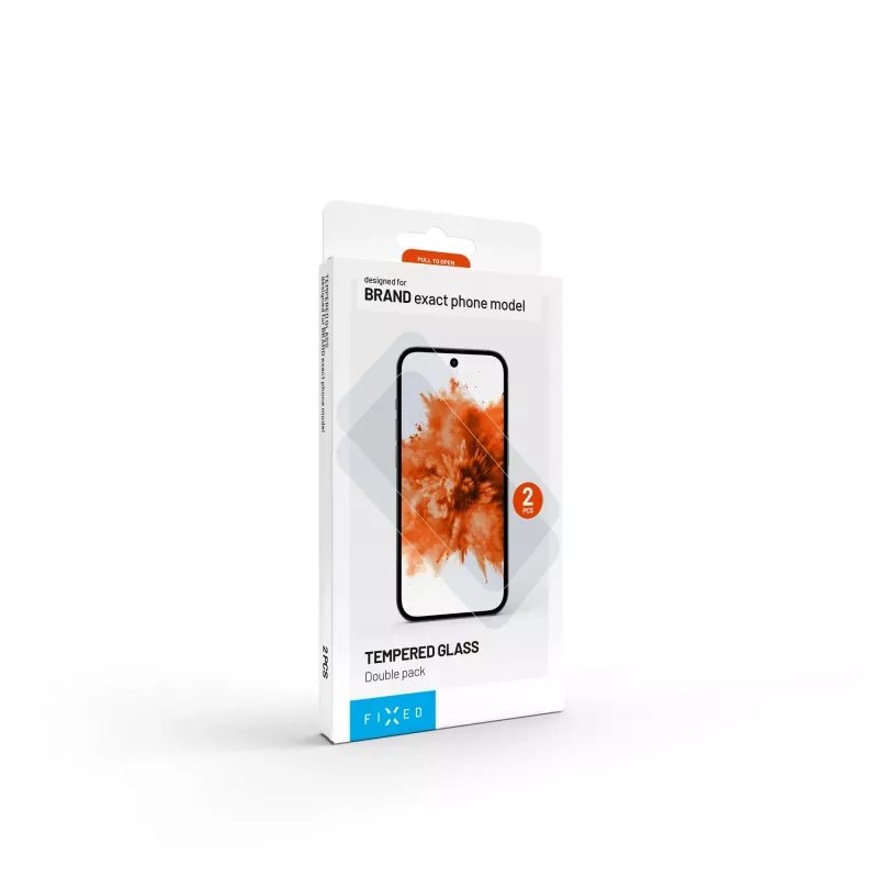 Tvrdená sklenená ochranná fólia displeja 2.5D pre Samsung Galaxy S26+ od FIXED, 2 kusy