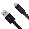 Matný plochý kábel - USB-A na Micro-USB