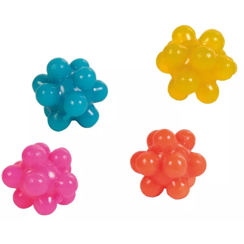 TRIXIE sada s loptičkami s bublinkami 3,5 cm 4 ks