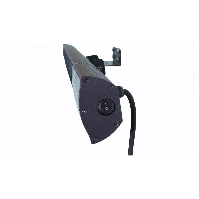 Infračervený žiarič SUNRED RD-DARK-25, 2500 W, nástenná montáž, IP55, čierna