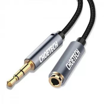 Audio AUX kábel CHOETECH AUX001 3,5 mm konektor samec na konektor samica, dĺžka 2 m