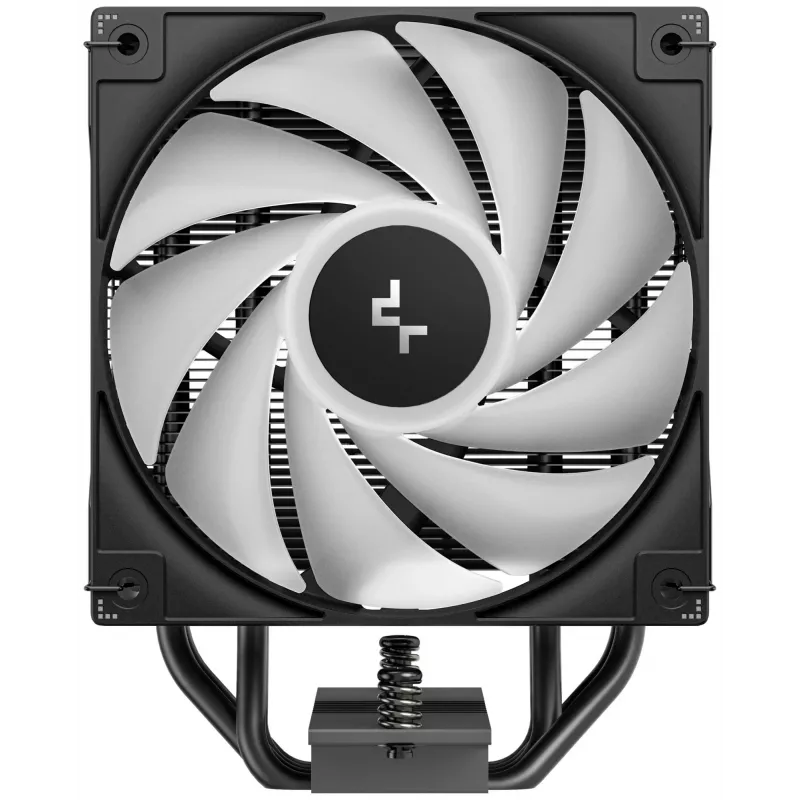 Ventilátor DeepCool AG400 BK ARGB V2 120 mm čierny — 120 mm ventilátor chladiča CPU s hydraulickým ložiskom, podpora viacerých socketov