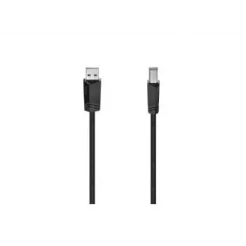 Hama 00200602 USB kábel USB 2.0 1,5 m USB A USB B čierny