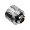 Alphacool Eiszapfen konektor rovný G1/4 palca AG na 16/10mm - chróm strieborný