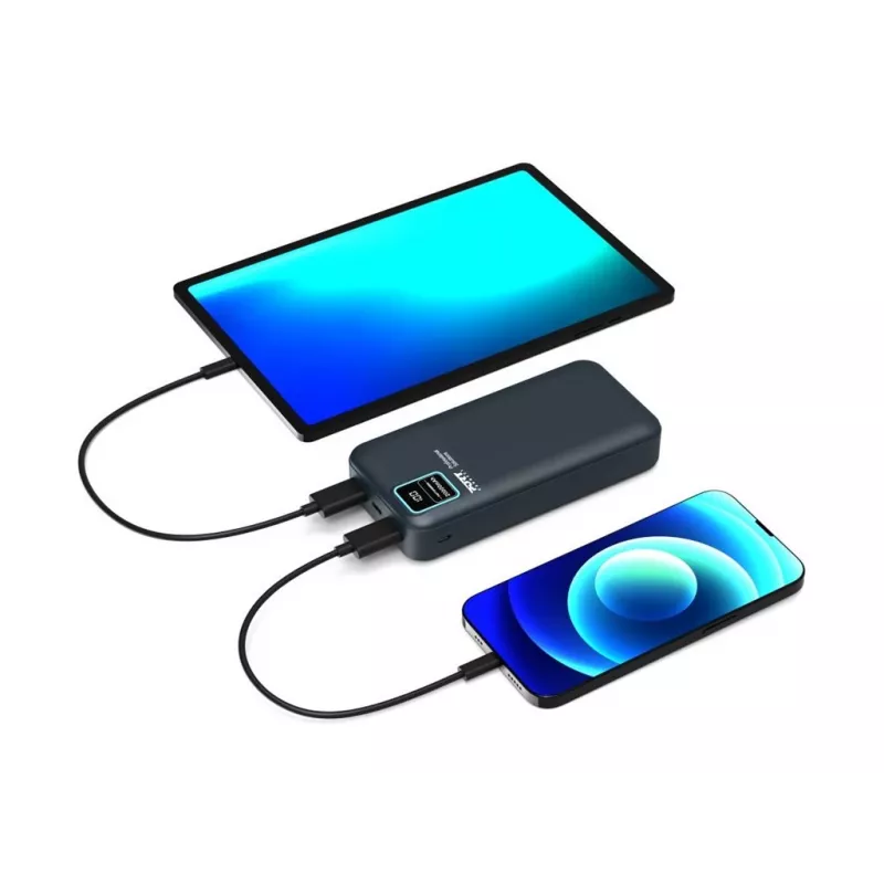 Prenosná powerbanka Port Designs 907002 20000 mAh rýchle nabíjanie