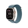Remienok Apple MFTJ4ZM/A príslušenstvo k smartwatch modrý titán polyester spandex