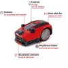 Power X-Change robotická kosačka FREELEXO CAM PLUS 600 (červená/čierna, Li-Ion batéria Plus 4,0Ah, kamera + senzor)