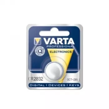 Lítiová gombíková batéria Varta CR2032, 3 V, 10 ks (BAVA CR2032-10)