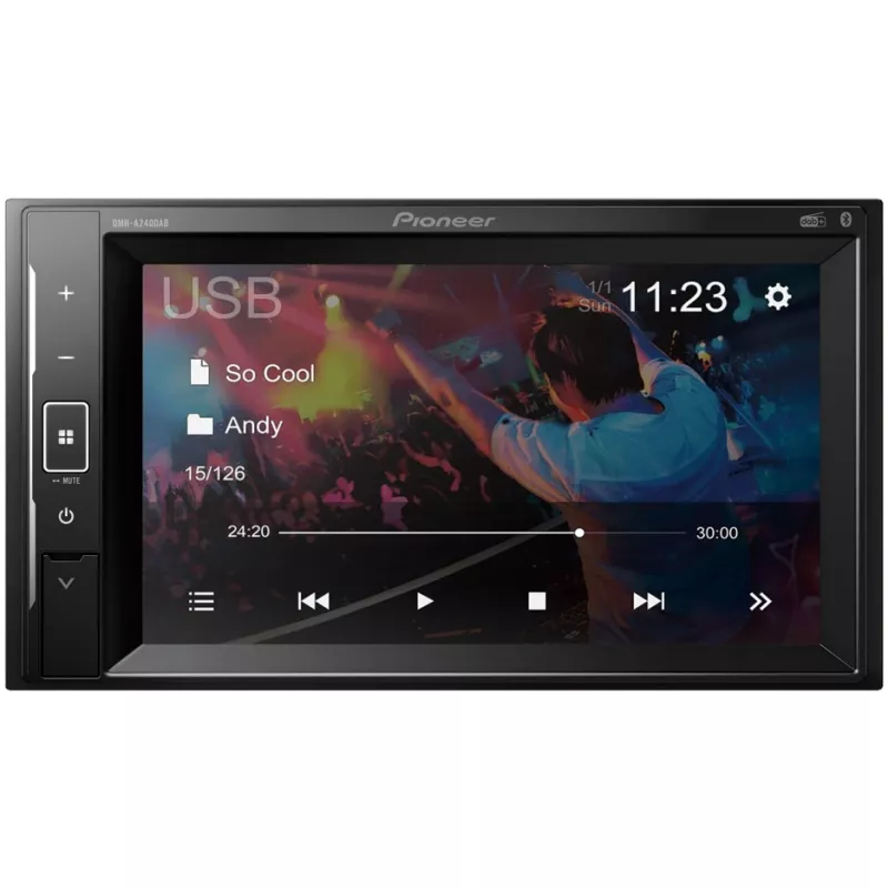 DMH-A240DAB Autorádio 2 DIN (Double-DIN), 50 W (1026779)