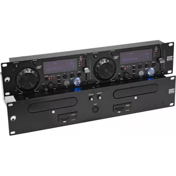 DJ CD/MP3 prehrávač Omnitronic XDP-3002 Dual Deck s podporou USB