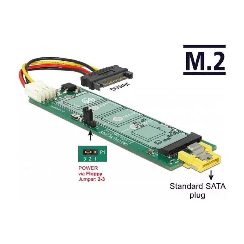 Interný M.2 adaptér DeLOCK 63917