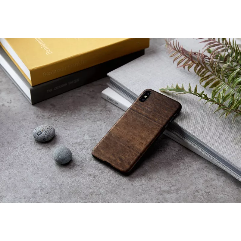 Puzdro na telefón man and wood pre iPhone XS Max — koala čierna