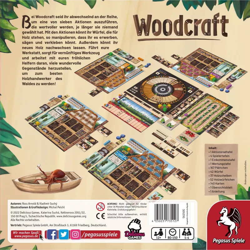 Woodcraft, stolová hra