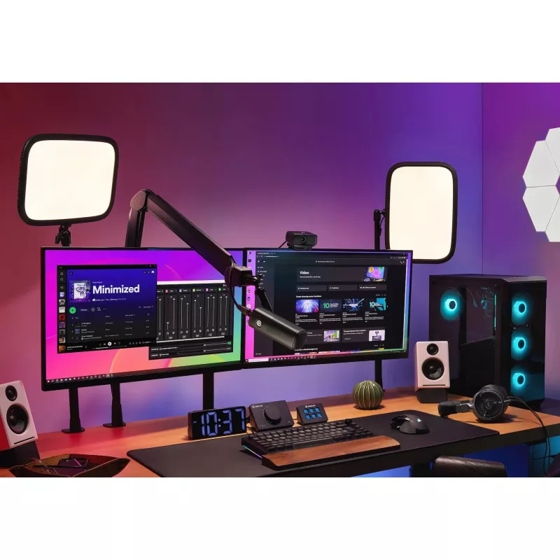 Elgato Facecam MK2 webkamera, Full HD, HDR, so softvérom na ovládanie kamery, čierna