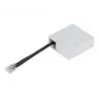 Rozširujúci modul Homematic IP 153986A0 — biely, bezdrôtový 868 MHz, 48×16×52 mm