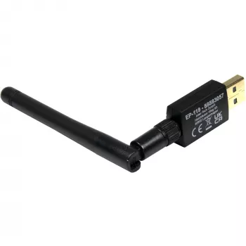 USB WLAN/Bluetooth adaptér INTER-TECH EP-119, Wi-Fi 5 (802.11ac) dualband 600 Mbit/s