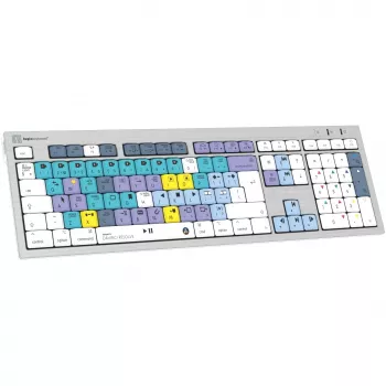 Logickeyboard LKB-RESC-CWMU-UK klávesnica Office USB QWERTY anglická