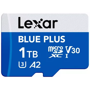 Pamäťová karta microSD 1TB C10 A2 U3 V30 170MB/s Blue Plus