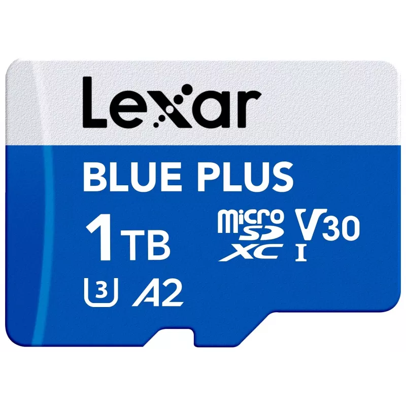 Pamäťová karta microSD 1TB C10 A2 U3 V30 170MB/s Blue Plus