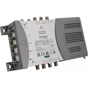 TRIAX TMS/CKR 5x12S samostatný multiswitch 4SAT+1terr. vstup 12-násobný s napájacím zdrojom 318603 (318603)