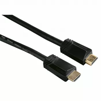 Hama HDMI/HDMI, 3 m HDMI kábel HDMI Type-A (štandard) čierny