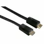 Hama HDMI/HDMI, 3 m HDMI kábel HDMI Type-A (štandard) čierny