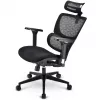 Kancelárska stolička Sharkoon OfficePal C40 — čierna, ergonomický dizajn, výškovo nastaviteľná