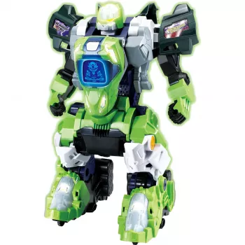 Diaľkovo ovládaný dinosaurus hračka VTech Switch & Go Dinos T-Rex, mení sa medzi dinosaurom a vozidlom, pre deti