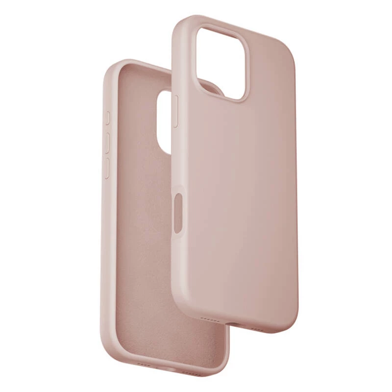 Ochranné puzdro MagSafe Vention KUHP0-40 pre iPhone 16 Pro Max, ružové, kompatibilné s MagSafe, tlmiacimi hranami