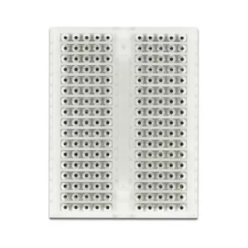 Nepájivé pole DELOCK 18323 — priehľadný plast, 36×46×10 mm