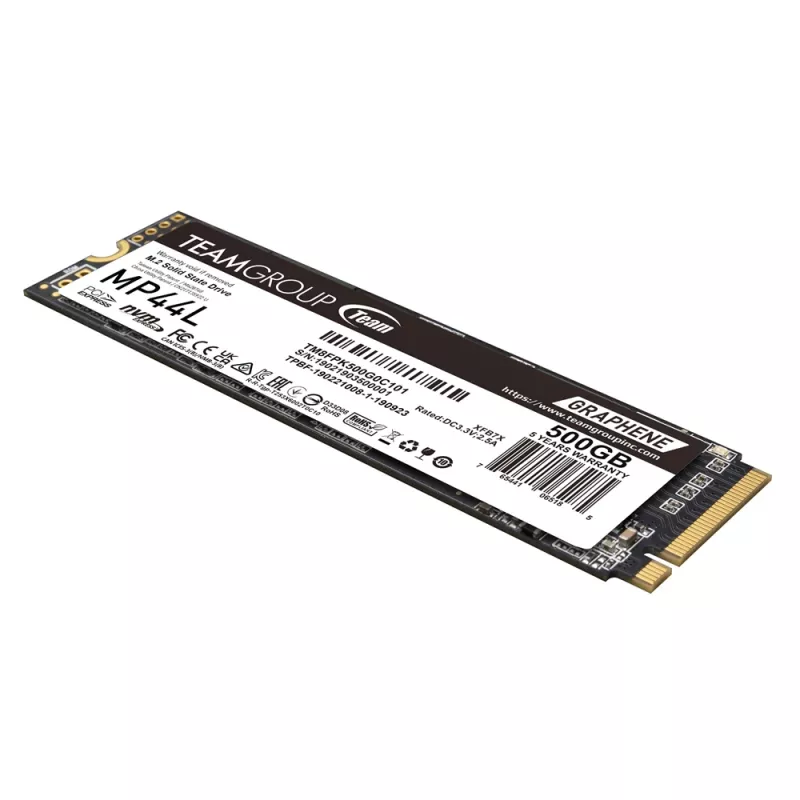 SSD disk Team Group 500 GB M.2 PCI Express 4.0 NVMe TM8FPK500G0C101