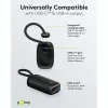 Goobay powerbanka 5000 mAh 20 W, integrovaný kábel USB-C 13 cm, 1x USB-A, 1x USB-C, PD, QC, čierna