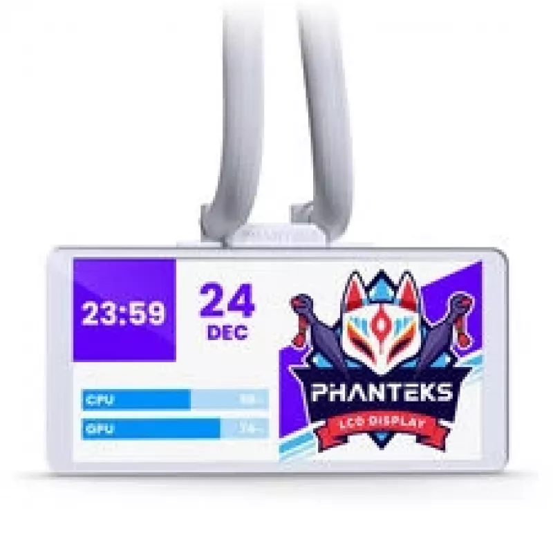 Phanteks Glacier One 360M25 LCD AiO kvapalinové chladenie, 6