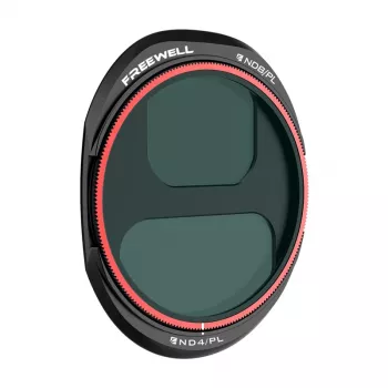 Hybridný ND8/PL filter Freewell pre DJI Mavic 4 Pro — neutrálna hustota 3 stupne s cirkulárnym polarizátorom