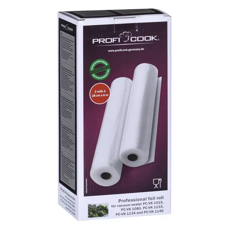 Clatronic / ProfiCook PC-VK 1015 / 1080 / 1134 rolka vákuových fólií