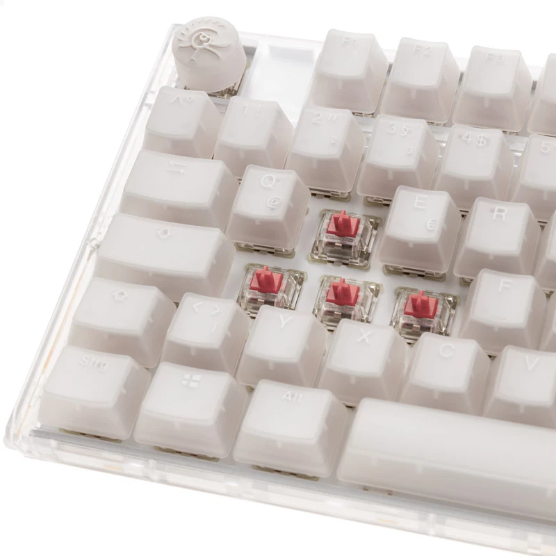 Ducky One 3 TKL klávesnica herná USB QWERTZ nemecká biela