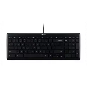 Káblová USB klávesnica Acer GP.KBD11.04F — Full-Size QWERTY US International, čierna, 1,45 m kábel
