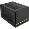 SilverStone SUGO SG14B - Tower - Mini-DTX - bez napájacieho zdroja (ATX / PS/2) - čierna - USB/Audio (SST-SG14B)