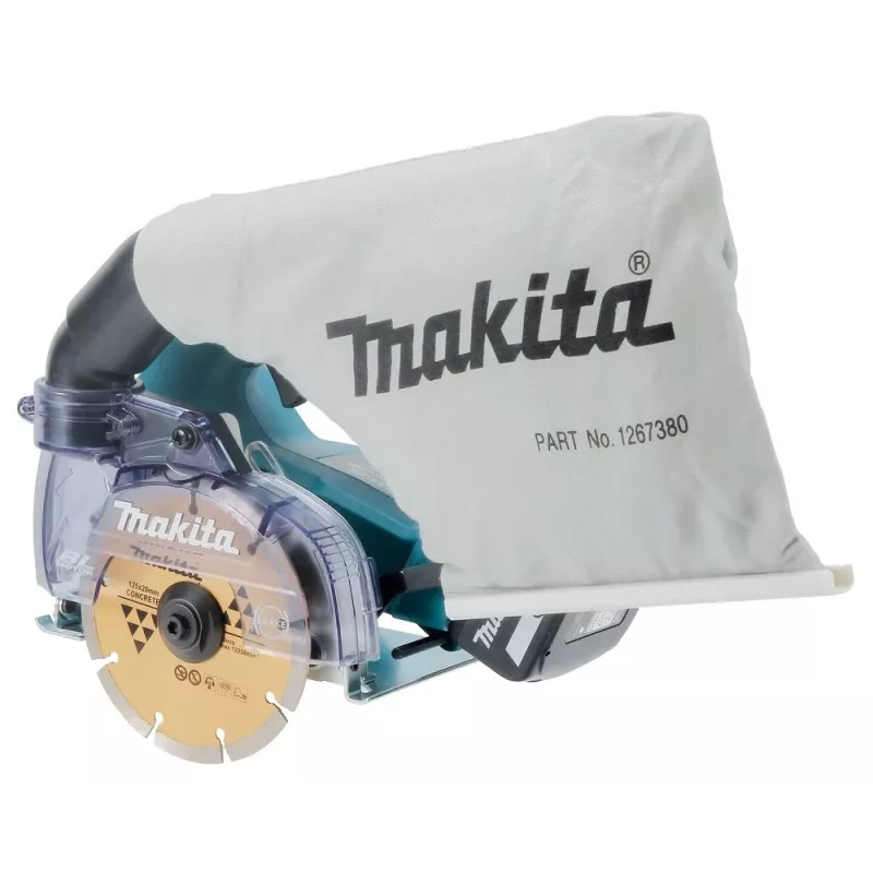 Makita DCC500Z prenosná ručná okružná píla 12,5 cm zelená