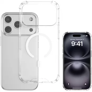 Obal Border Case 4smarts Ibiza pre Apple iPhone 17 Pro Max 17,5 cm transparentný
